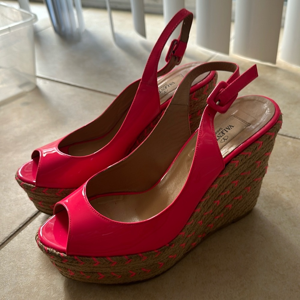 Valentino wedge shoes